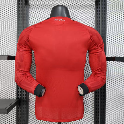 Maillot Manchester United Manches Longues 2025-2026 Player Version