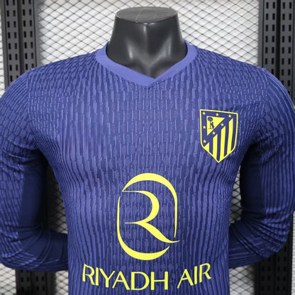 Maillot Atletico Madrid Manches Longues 2025-2026 Player Version