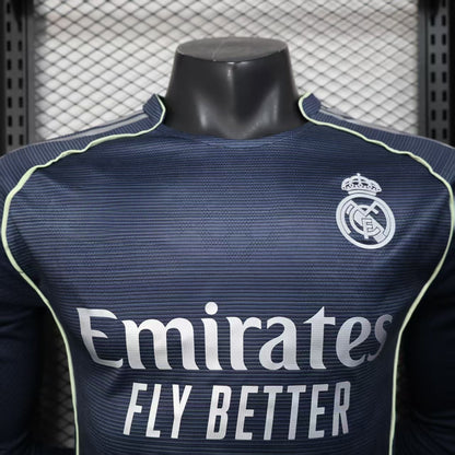 Maillot Real Madrid Manches Longues 2025-2026 Player Version