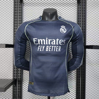 Maillot Real Madrid Manches Longues 2025-2026 Player Version