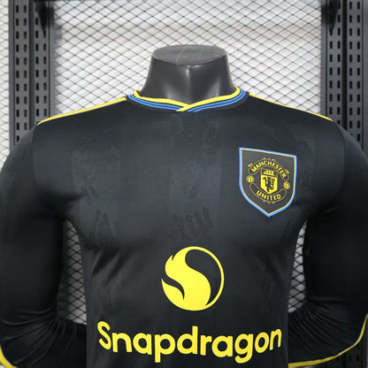 Maillot Manchester United Manches Longues 2025-2026 Player Version