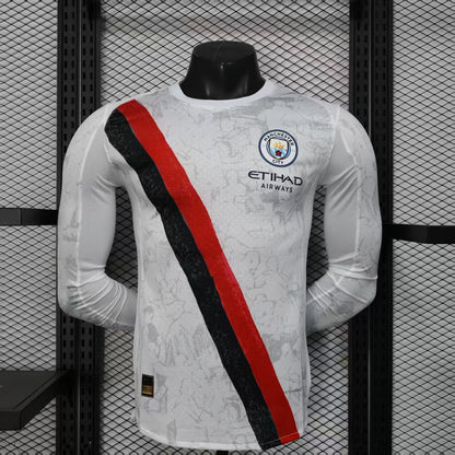 Maillot Manchester City Manches Longues 2025-2026 Player Version
