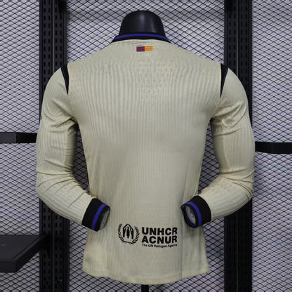 Maillot FC Barcelone 2025-2026 Manches Longues Player Version