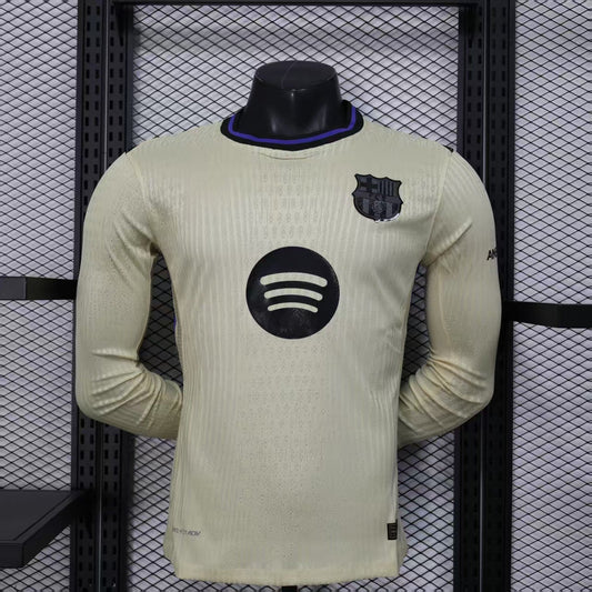 Maillot FC Barcelone 2025-2026 Manches Longues Player Version