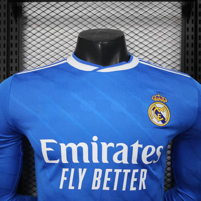 Maillot Real Madrid Manches Longues 2025-2026 Player Version