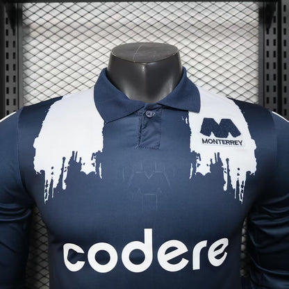 Maillot Monterrey Rayados 2025-2026 Manches Longues Player Version