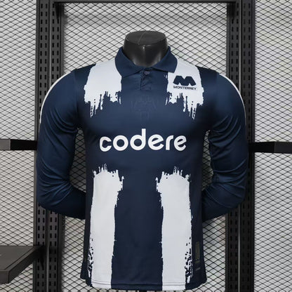 Maillot Monterrey Rayados 2025-2026 Manches Longues Player Version