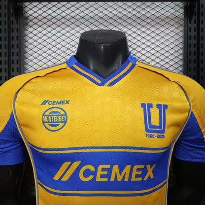 Maillot Tigres UANL 2025-2026 Player Version