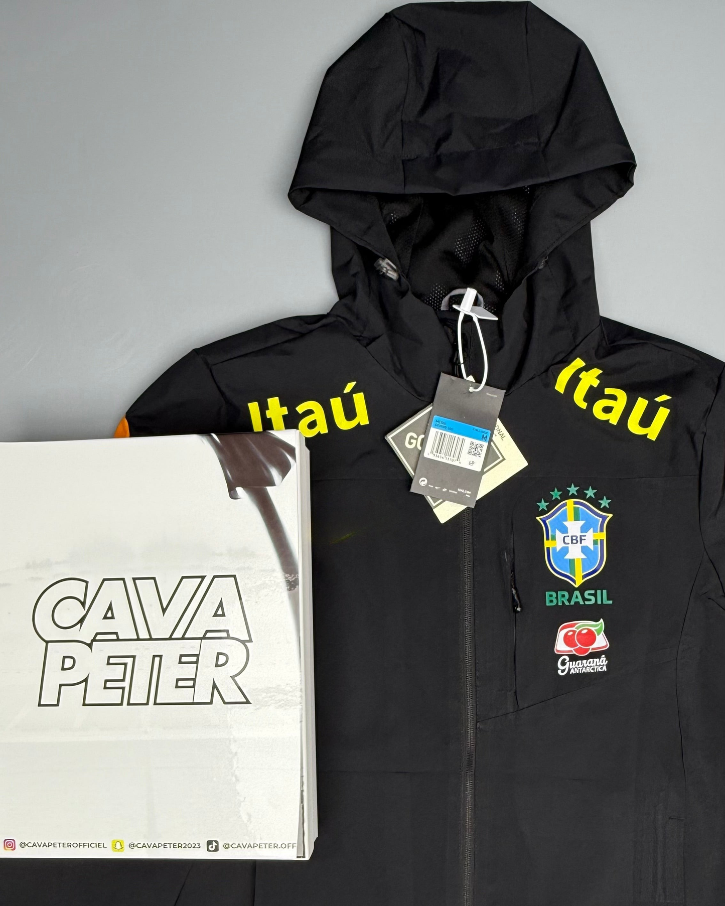 Veste Brésil noire 2025-2026