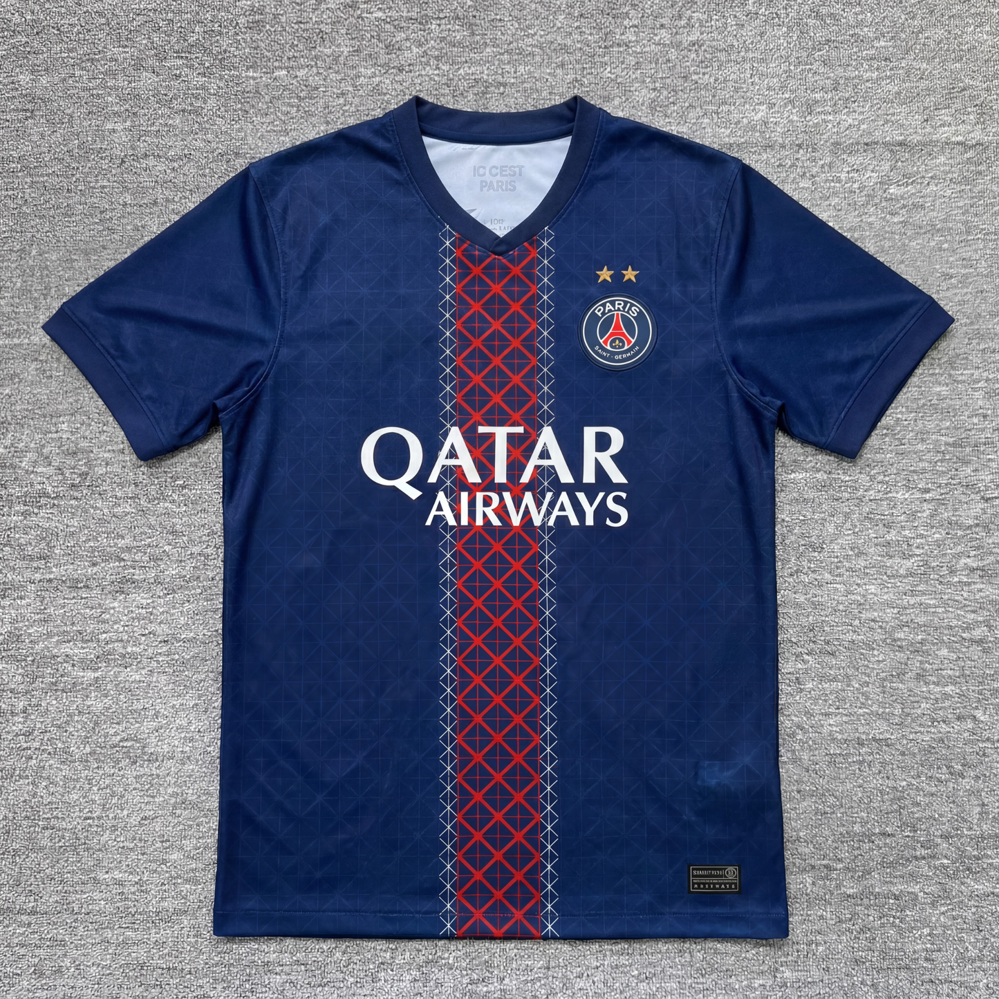 Maillot Paris 2025-2026 Champions 2 Étoiles (Flocage Back To Back)