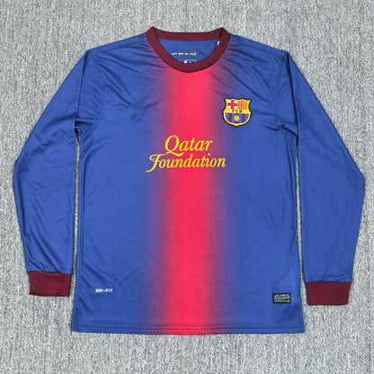 Maillot FC Barcelone Retro Manches Longues 2012-2013