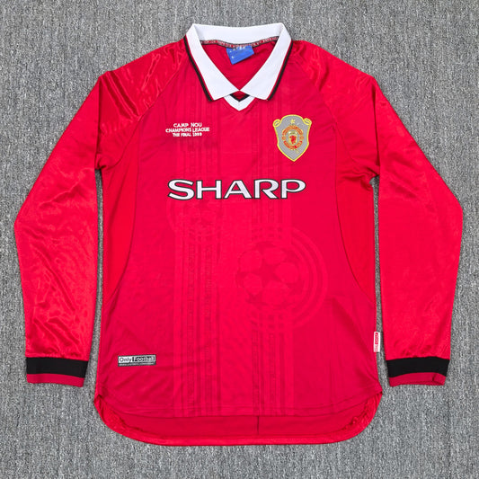 Maillot Manchester United Retro Manches Longues 2099-2000