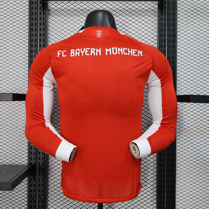 Maillot Bayern Domicile Manches Longues Player Version 2025-2026