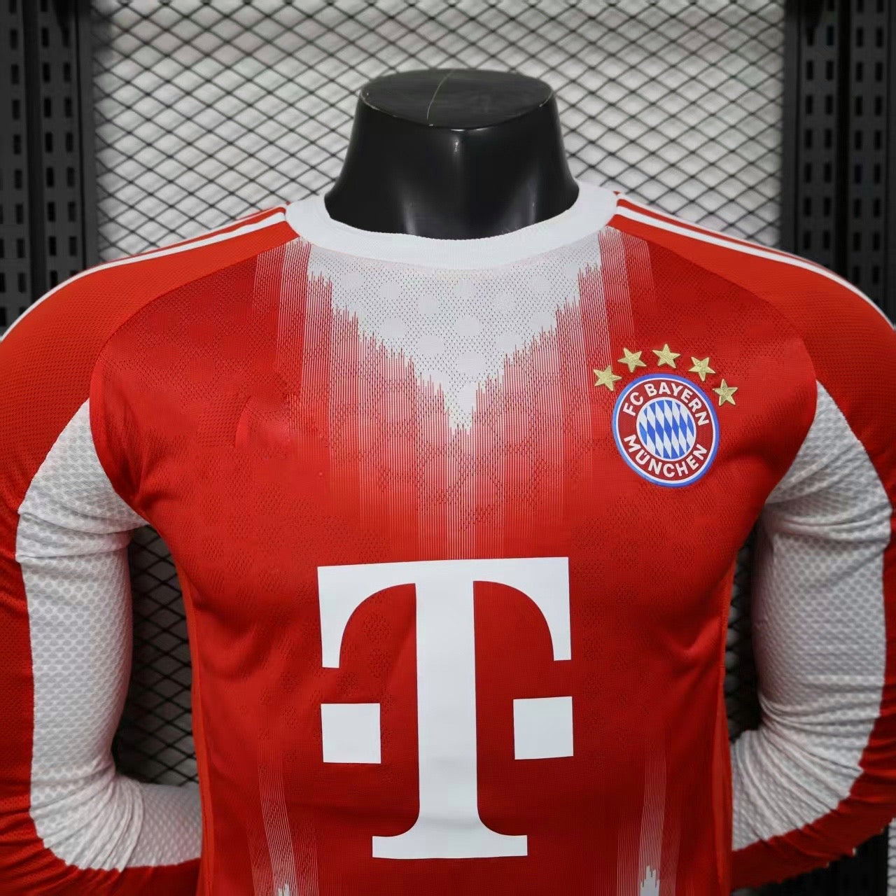 Maillot Bayern Domicile Manches Longues Player Version 2025-2026